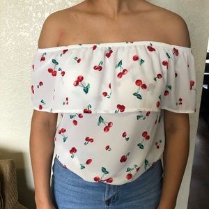 Cherry cute top